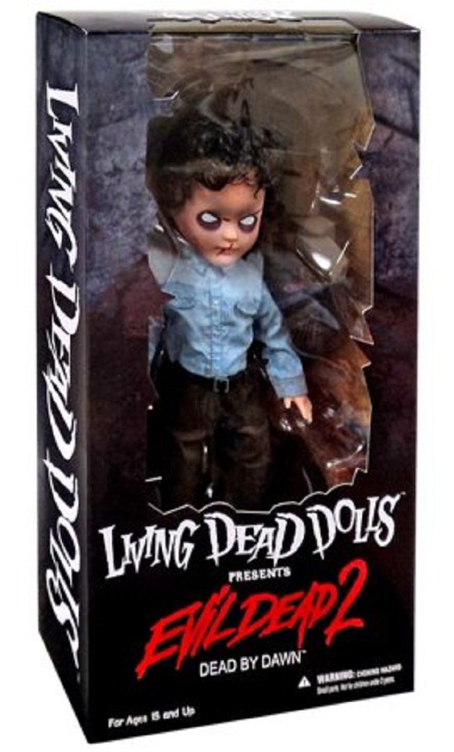 Mezco LDD Living Dead Dolls Evil Dead 2 - Ash - Dead By Dawn.