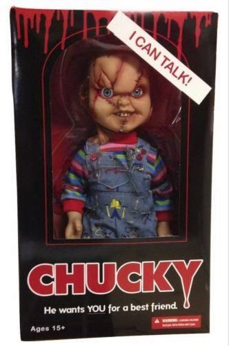 Child's Play Chucky Talking Scarred Mega Scale Doll with Sound 15