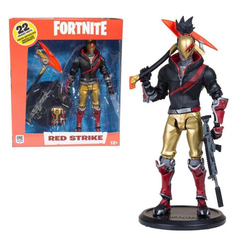 McFarlane Toys Fornite Action Figure red strike