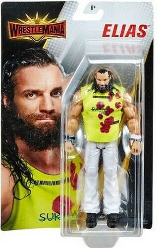 Mattel WWE WRESTLE MANIA ELIAS ACTION FIGURES