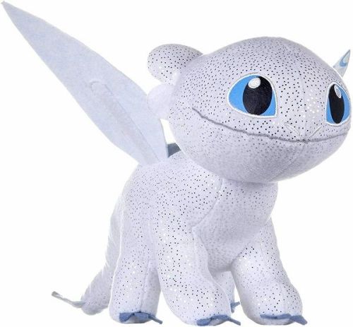 How to Train Your Dragons 3 Light Fury Soft Toy Dark Features 10