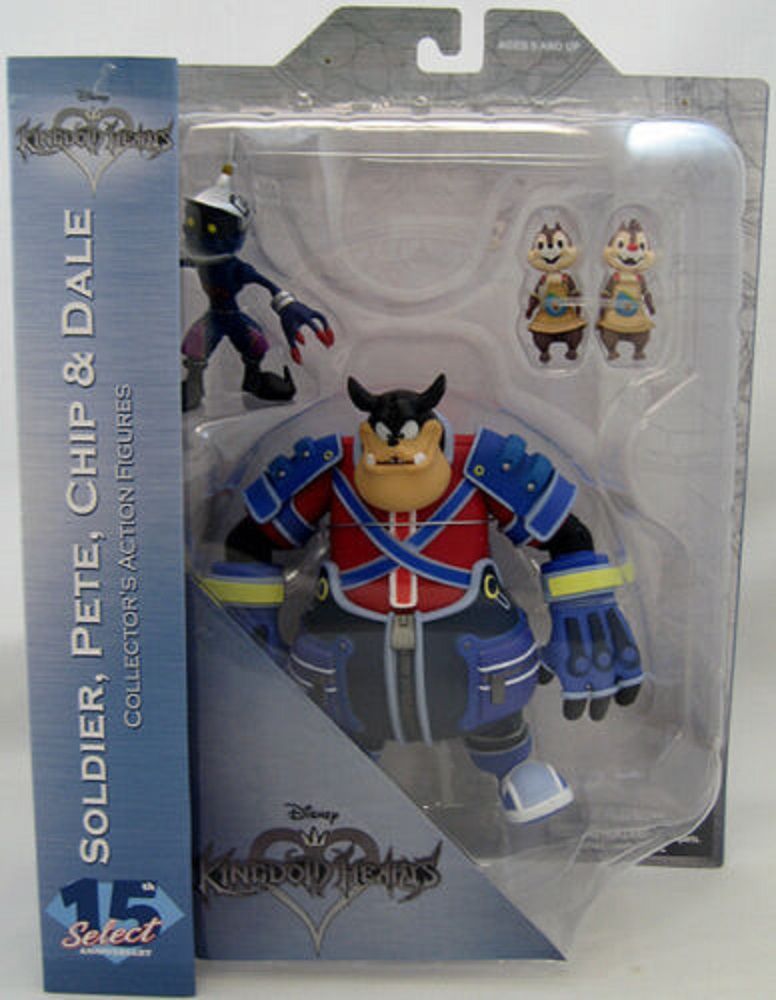 Diamond Select Toys Kingdom Hearts Select Series 2: Pete, Chip & Dale