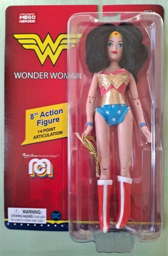 Worlds Greatest MEGO Heroes - DC Comics - wonder woman 8" Scale Action Figure