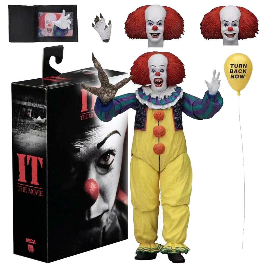 NECA IT 1990 Pennywise Clown Version2 Ultimate 7 Action Figure 1 12 Scale 2019