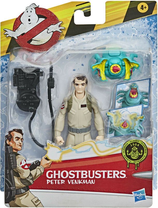 Ghostbusters - Fright Feature Figure - Peter Venkman + Ghost Figure - by Ha