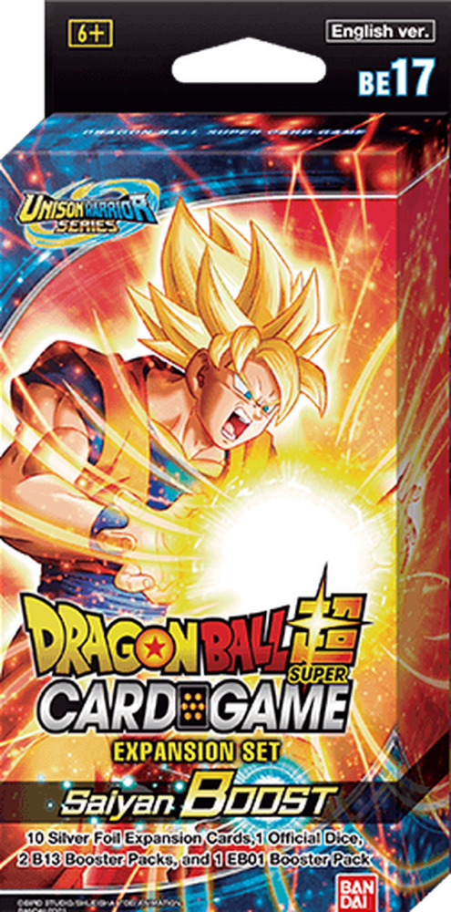 Dragon Ball Super Card Game Expansion Set BE17 Saiyan Boost