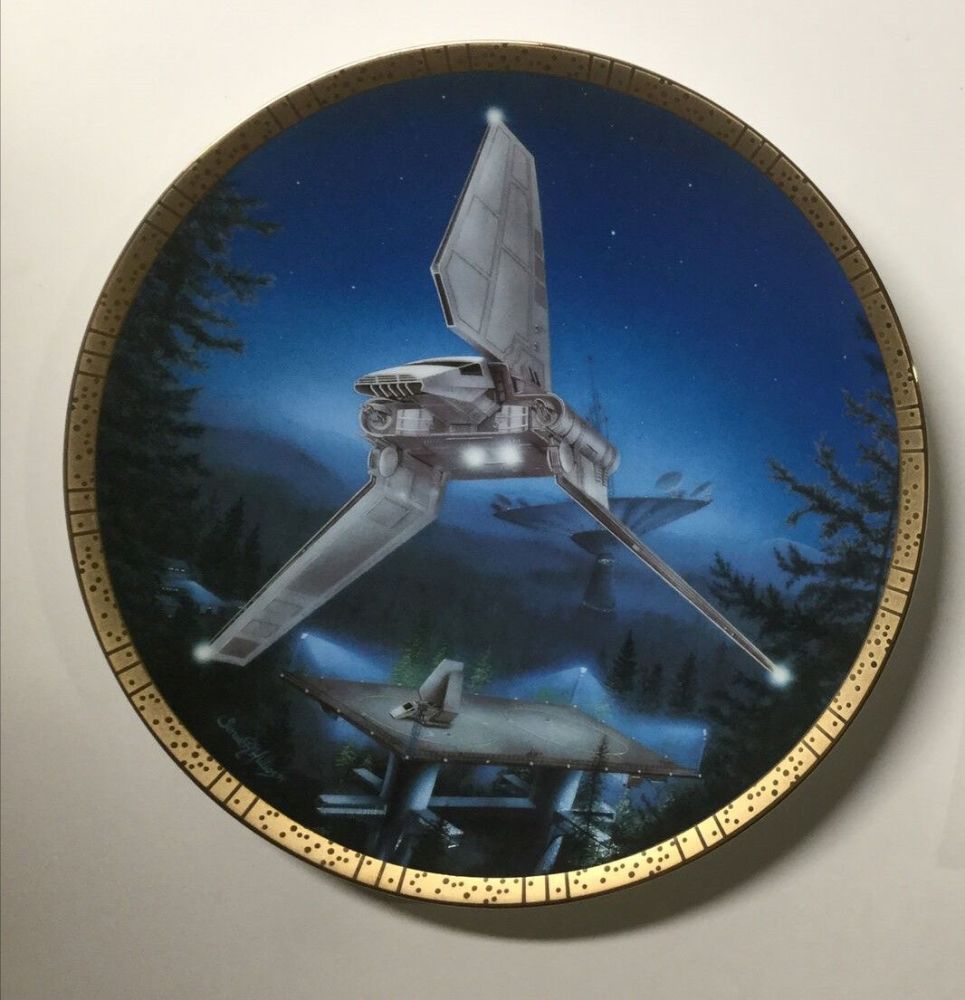 Star Wars Space Vehicles Imperial Shuttle Plate 