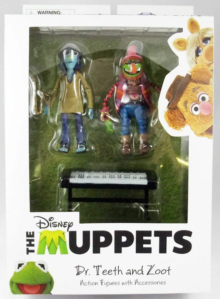 The muppet show Dr. teeth & zoot-action-figure diamond 