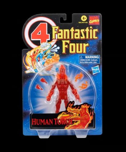 Marvel Legends Fantastic Four Retro Wave - HUMAN TORCH  Action Figure