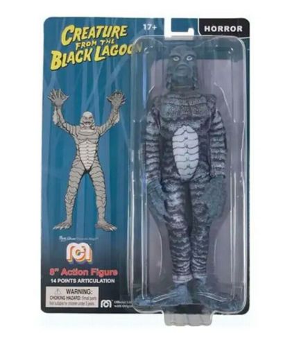 Horror Movie Films B&W CREATURE FROM THE BLACK LAGOON 8 inch  mego figure