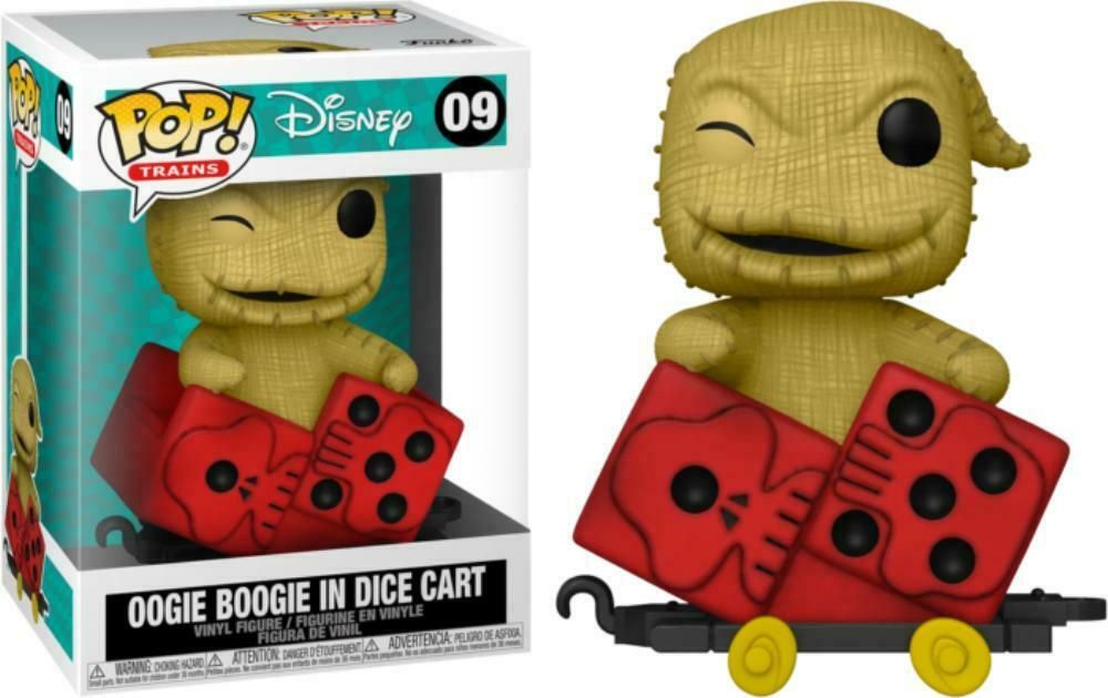 Nightmare Before Christmas Oogie Boogie in dice Train Cart Pop! Funko #9