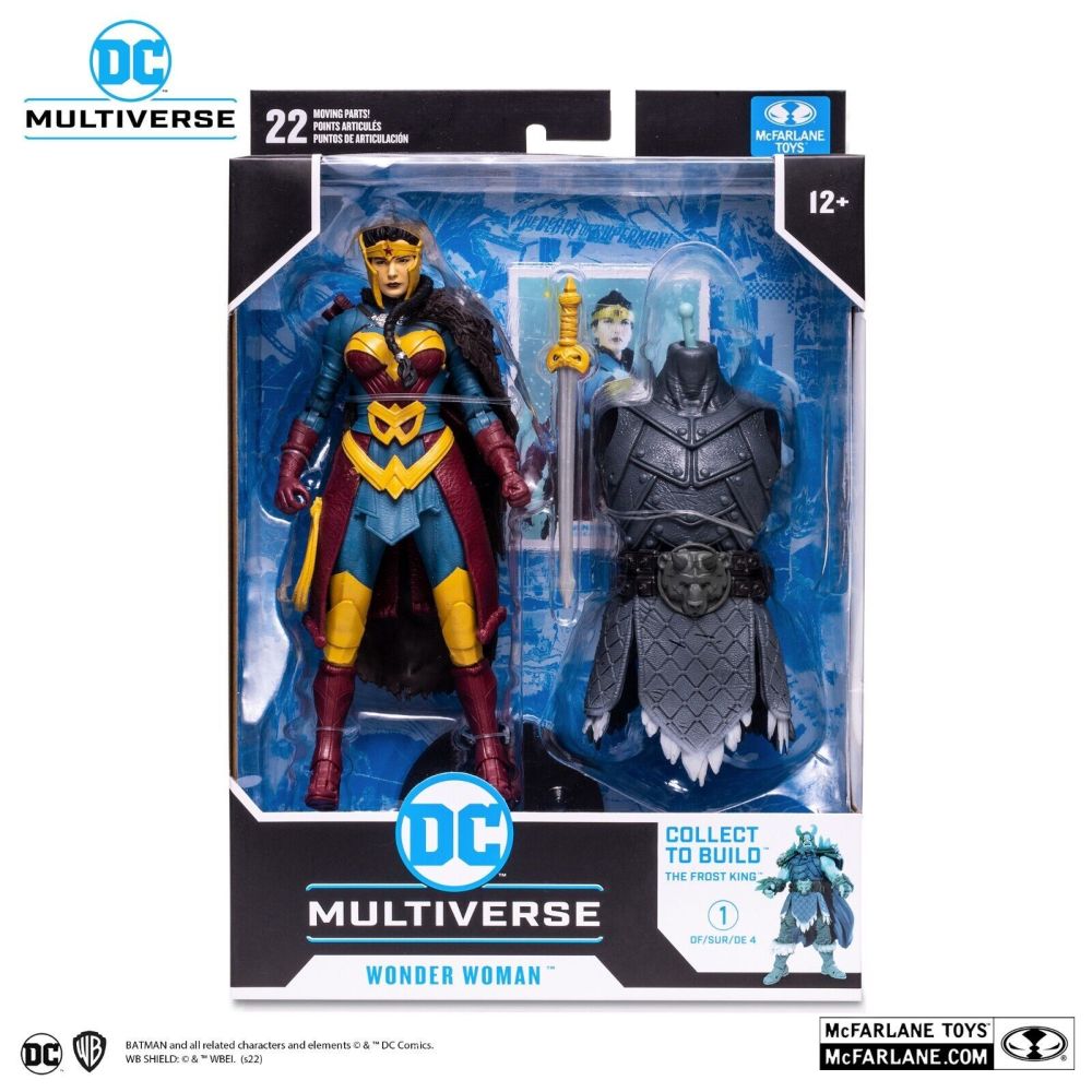 McFarlane Toys DC Multiverse 7 Figures - Wonder Woman (The Frost King B-A-F)