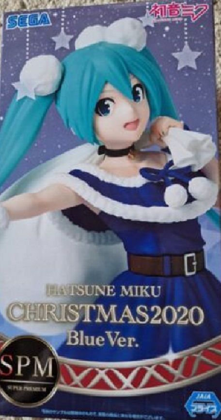 Hatsune Miku Christmas Miku 2020 Blue Ver SEGA SPM Figure
