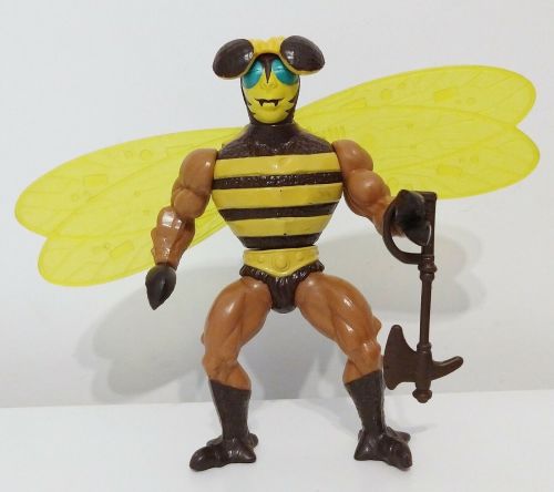 Buzz Off Action Figure He-Man Masters Of The Universe MOTU Vintage complete