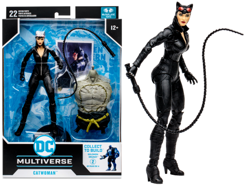 DC Multiverse Batman Arkham City Catwoman Build a Figure