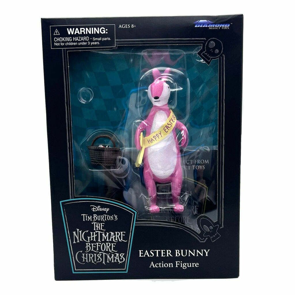 The Nightmare Before Christmas Easter Bunny Figure Disney Diamond Select Toy