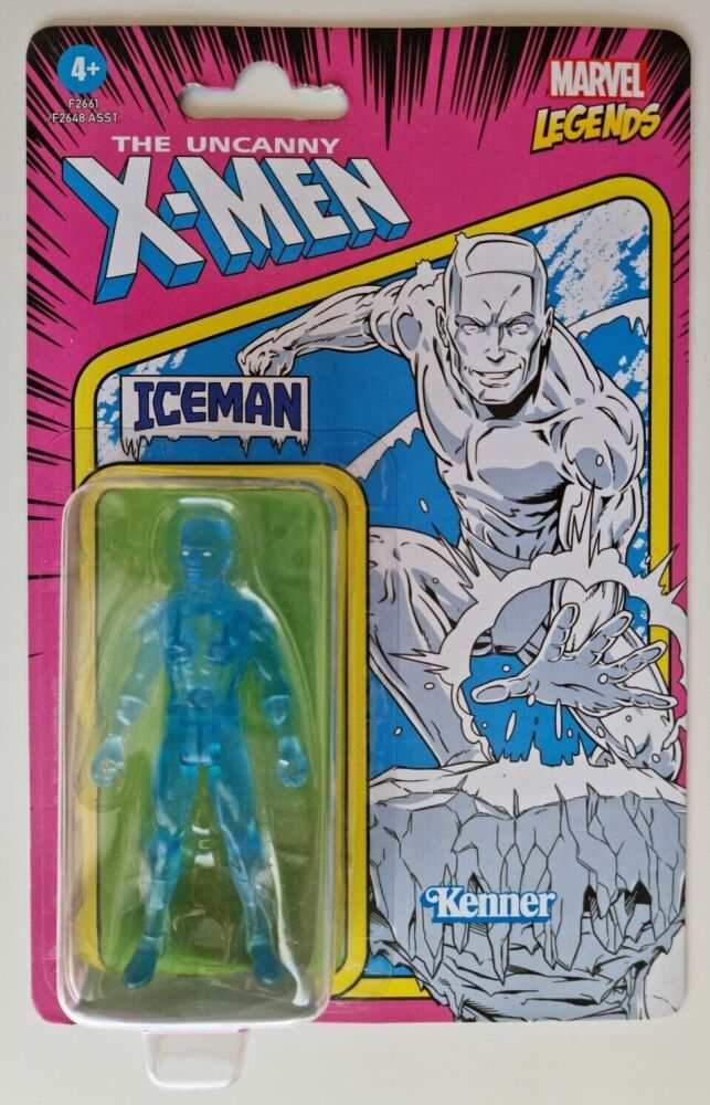 iceman Marvel Legends Retro Collection Hasbro 3.75 Action figure