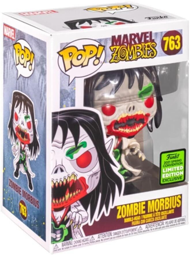 Funko POP! Marvel Zombies #763 Morbius - 2021 Spring Convention Limited Edi