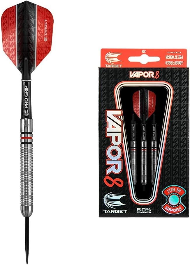 Target Darts Vapor 8 Titanium Nitride 80% Tungsten 24GRAM