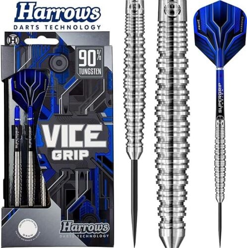 Harrows Vice Grip 90% Tungsten Steel Tip Darts 22gram