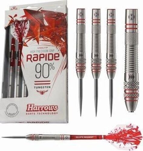 Harrows Rapide 90% Tungsten Steel Tip Darts 23gram