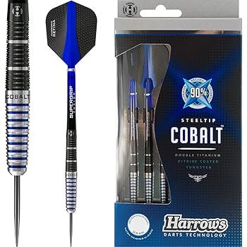 Harrows Cobalt – Cobalt Fusion Stainless Steel Tip Darts – 22g