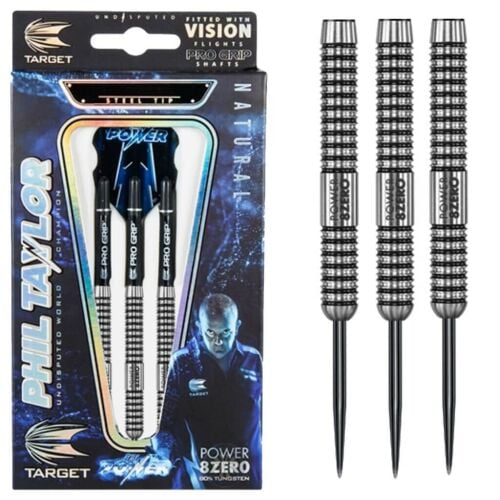 Target Phil Taylor Natural Power 8Zero Darts 23GRAM