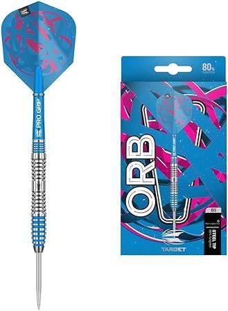 Target Darts Orb 80 percent Tungsten Steel Tip Darts Set 21GRAM