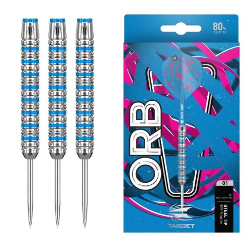 Target Darts Orb 80 percent Tungsten Steel Tip Darts Set 22GRAM