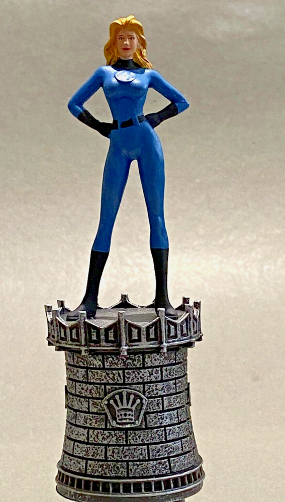 EAGLEMOSS MARVEL CHESS COLLECTION - FANTASTIC 4 SPECIAL - #5 INVISIBLE WOMA