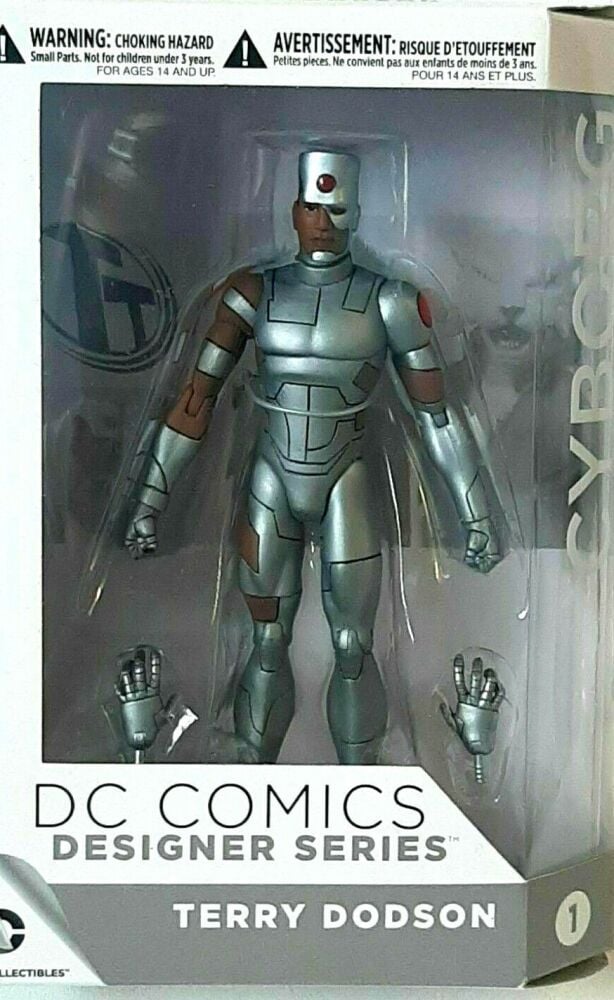 DC Comics Designer Series Cyborg Action Figure  Terry Dodson