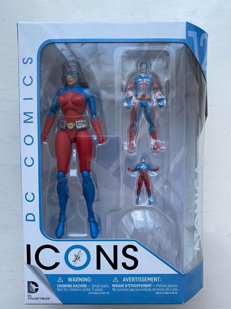 DC COMICS DIRECT COLLECTIBLES ICONS SERIES ATOMICA ACTION FIGURE