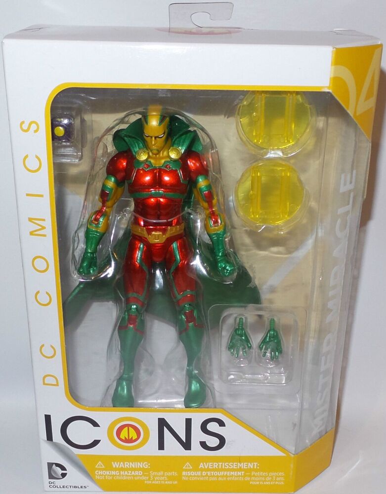 DC COMICS COLLECTIBLES ICONS SERIES MISTER MR MIRACLE TOY ACTION FIGURE #04