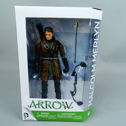 DC COLLECTIBLES ARROW , MALCOLM MERLYN ACTION FIGURE