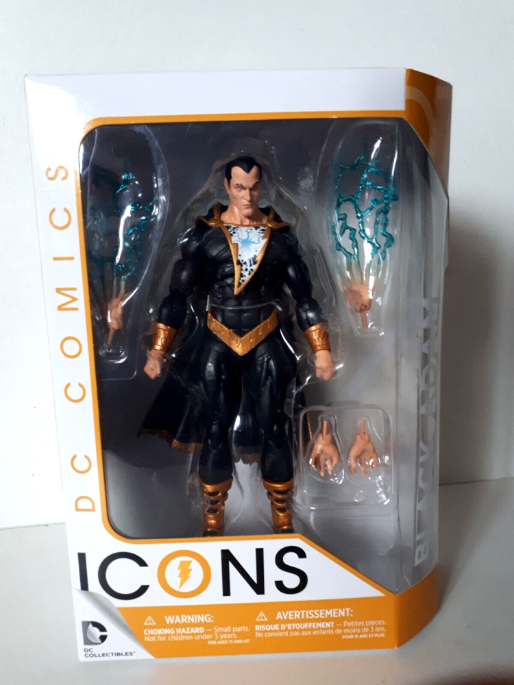 BLACK ADAM #07 DC COMICS ICONS COLLECTIBLES 2015 ACTION FIGURE