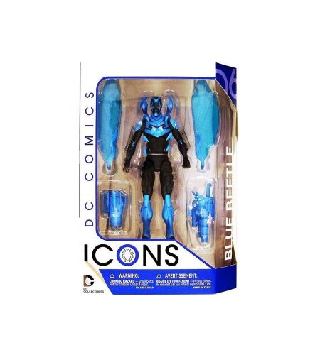 DC comics icons figures Blue Beetle