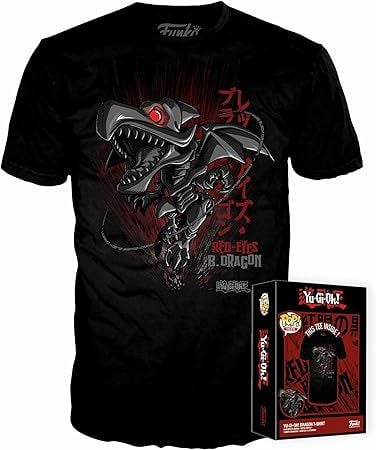 FUNKO BOXED   Yu-Gi-Oh! - Rd Eyes B. Dragon t-shirt large