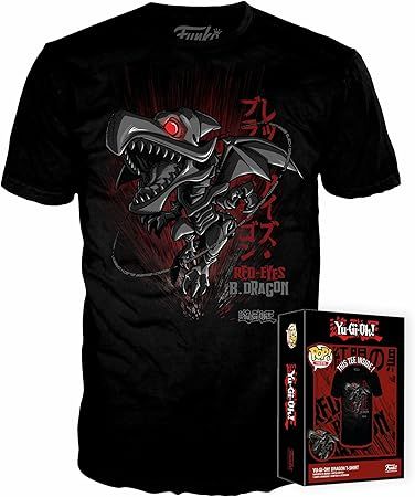 FUNKO BOXED Yu-Gi-Oh! - Rd Eyes B. Dragon t-shirt MEDIUM