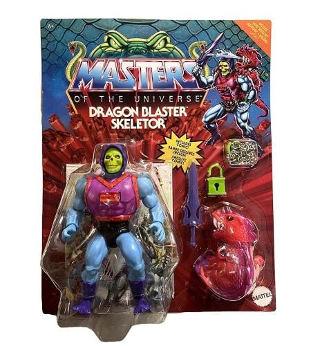 masters of the universe dragon blaster  skeletor  action figure