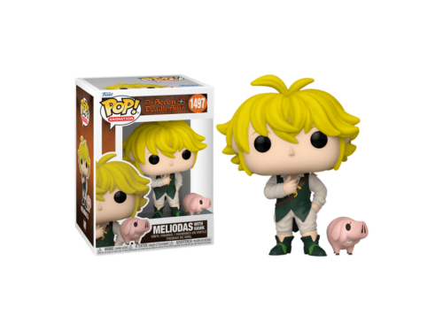 Funko Pop MELIODAS w HAWK 1497 Seven Deadly Sins Figure