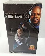 Loot Crate Lt. Commander Worf Mini Master Figure Star Trek Ds9 TNG Mission 