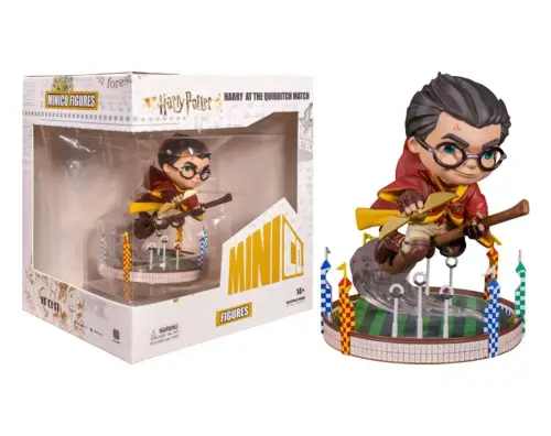 IRON STUDIOS HARRY POTTER AT QUIDDICH MATCH MiniCo ILLUSION FIGURE STATUE 1