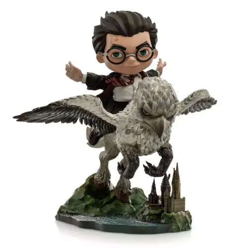 IRON STUDIOS HARRY POTTER AND BUCKBEAK MiniCo ILLUSION FIGURE STATUE 16cm