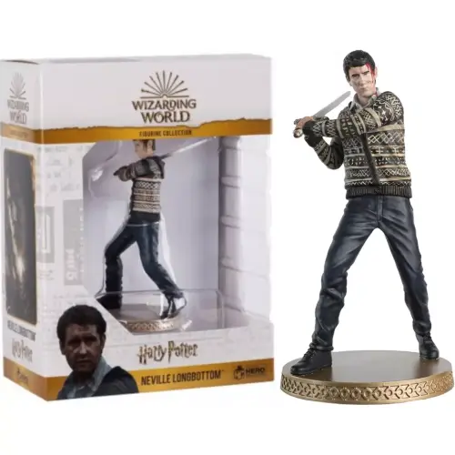 HARRY POTTER NEVILLE LONGBOTTOM, Wizarding World Eaglemoss Hero Collection