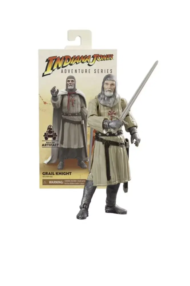 Indiana Jones Adventure Series Last Crusade Grail Knight Action Figure