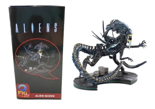 quantum mechanix alien QUEEN  Q-figure boxed