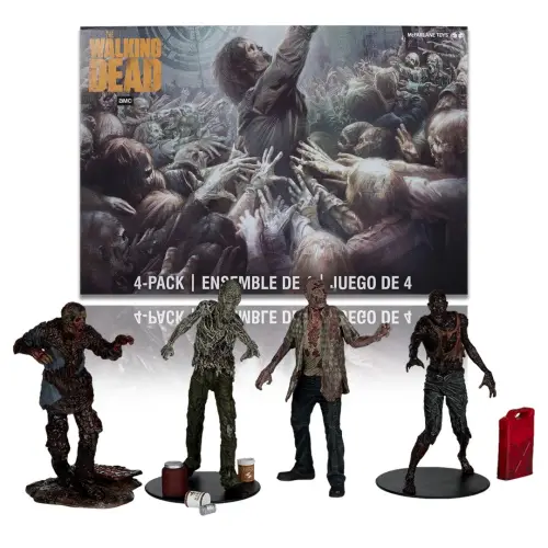 The Walking Dead Action Figures 4-Pack Walkers 13 cm Action figures Walking