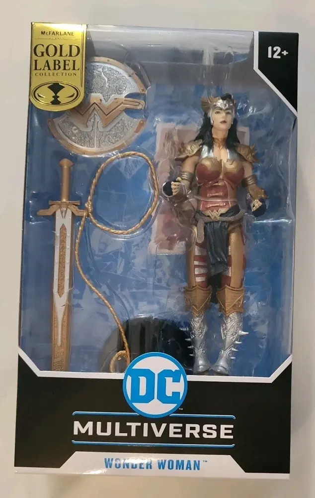 Wonder Woman Todd's Design - Gold Label - 7inch DC Multiverse McFarlane Fig