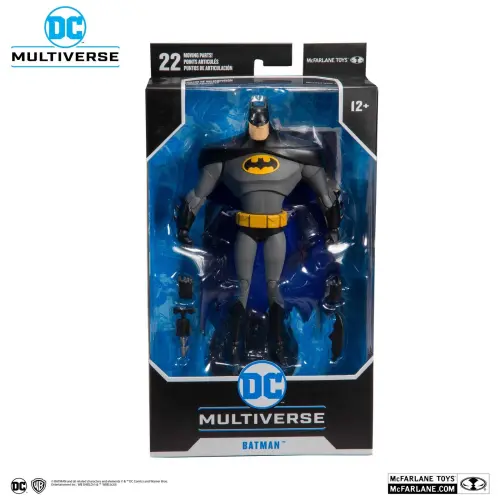 DC Mcfarlane DC Multiverse Batman The Animated Series Figure Black Cape Var