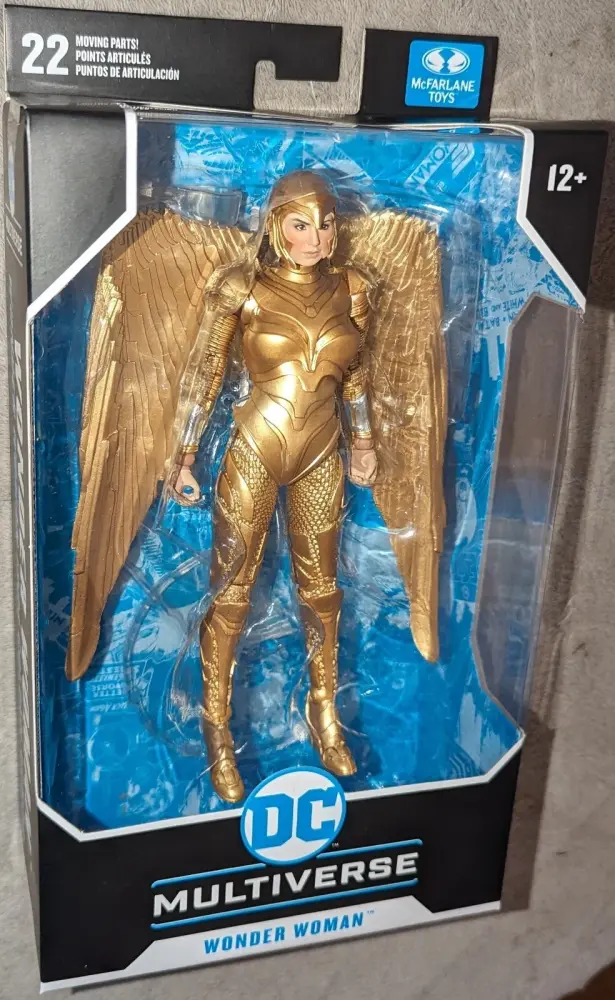 DC Multiverse Wonder Woman 1984 Golden Armor Action Figureuct